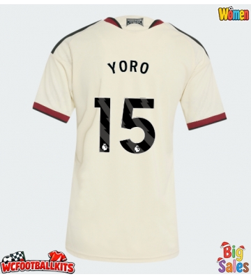 Manchester United Leny Yoro #15 Replica Third Stadium Shirt for Women 2026-27 Short Sleeve